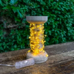 Guirlande Led Argent 10M - Bobine 10M Guirlande Lumineuse Led - Guirlande Leds Pour Deco Chambre, Déco De Noël, Ambiance Poétique Et Romantique -Lemax Decor Magasin 10407470 3