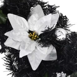 Arche De Noël Avec Lumières LED Noir 90 Cm PVC VidaXL -Lemax Decor Magasin 24099268 5