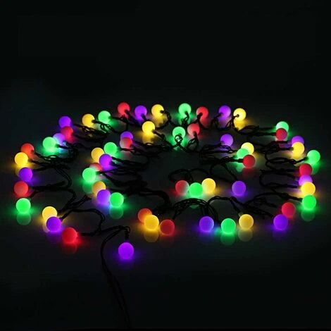 Guirlande Lumineuse Exterieur Lampe Solaire, 60 LED 10M Étanche IP65 Avec 8 Modes Eclairage D'Ambiance Jolies Décoration Lumière Pour Jardin Terrasse Clôture Cour Maison Fête Noël Multicolore (multi) 4 Guirlande Lumineuse Exterieur Lampe Solaire, 60 LED 10M Étanche IP65 Avec 8 Modes Eclairage D'Ambiance Jolies Décoration Lumière Pour Jardin Terrasse Clôture Cour Maison Fête Noël Multicolore (multi) – Image 2