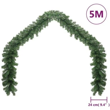 Guirlande De Noël Avec Lumières LED 5 M VidaXL 5 Guirlande De Noël Avec Lumières LED 5 M VidaXL – Image 3