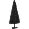 Paris Prix - Sapin De Noël En Bois Branches 150cm Noir -Lemax Decor Magasin 33675568 1