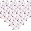 Fleur De Coton Naturelle Tête De Fleurs Séchées Coton Decoration Blanc Ave Tige Courte Pour Hiver Noël DIY Mariage Couronne Artisanat Maison Cadeau Style Ferme 6.5cm Fontainebleau 50Pcs -Lemax Decor Magasin 47421470 1