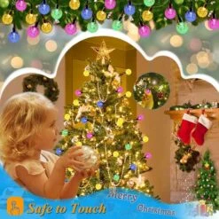 DENUOTOP Guirlande Lumineuse Solaire Exterieur - 5M 20 LED Guirlande Solaire Extérieure Étanche IP65 8 Modes Guirlande Lumineuse Solaire & USB Pour Jardin,Guinguette,Noël,Fête Avec Télécommande Coloré 9 DENUOTOP Guirlande Lumineuse Solaire Exterieur - 5M 20 LED Guirlande Solaire Extérieure Étanche IP65 8 Modes Guirlande Lumineuse Solaire & USB Pour Jardin,Guinguette,Noël,Fête Avec Télécommande Coloré -Lemax Decor Magasin 53556372 3