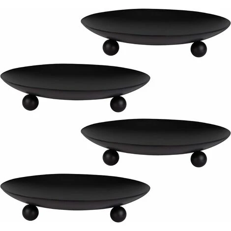 Bougeoirs Détenteur, Chandelier Vintage En Fer Forge Plateau Retro Candélabres, Support De Bougie De Pilier Decoration De Table Pour LED Et Cire, Spa, Mariages, Fête, Noël, Halloween (4 Pièces) 3 Bougeoirs Détenteur, Chandelier Vintage En Fer Forge Plateau Retro Candélabres, Support De Bougie De Pilier Decoration De Table Pour LED Et Cire, Spa, Mariages, Fête, Noël, Halloween (4 Pièces)