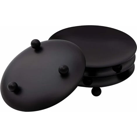 Bougeoirs Détenteur, Chandelier Vintage En Fer Forge Plateau Retro Candélabres, Support De Bougie De Pilier Decoration De Table Pour LED Et Cire, Spa, Mariages, Fête, Noël, Halloween (4 Pièces) 4 Bougeoirs Détenteur, Chandelier Vintage En Fer Forge Plateau Retro Candélabres, Support De Bougie De Pilier Decoration De Table Pour LED Et Cire, Spa, Mariages, Fête, Noël, Halloween (4 Pièces) – Image 2