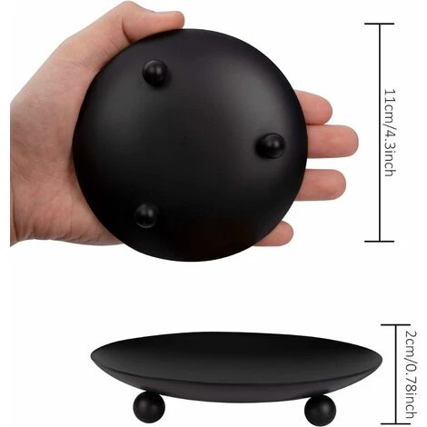 Bougeoirs Détenteur, Chandelier Vintage En Fer Forge Plateau Retro Candélabres, Support De Bougie De Pilier Decoration De Table Pour LED Et Cire, Spa, Mariages, Fête, Noël, Halloween (4 Pièces) 5 Bougeoirs Détenteur, Chandelier Vintage En Fer Forge Plateau Retro Candélabres, Support De Bougie De Pilier Decoration De Table Pour LED Et Cire, Spa, Mariages, Fête, Noël, Halloween (4 Pièces) – Image 3