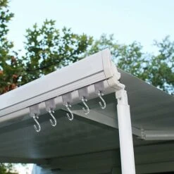 Crochet Auvent Camping Car Accessoires Auvent RV Crochet En Forme De S Facile A Installer Pour Camping Car Caravane Fournitures Intérieures Extérieures Tente De Noël 16 Pcs LO-Ron -Lemax Decor Magasin 57915785 5