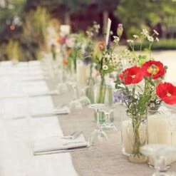 ZOLGINAH 6PCS Fleur Artificielle Rouge Coquelicot Bouquet Fleur Artificielle En Soie Pour Déco Fête De Noël Vase Maison Table Hiver-60cm 10 ZOLGINAH 6PCS Fleur Artificielle Rouge Coquelicot Bouquet Fleur Artificielle En Soie Pour Déco Fête De Noël Vase Maison Table Hiver-60cm -Lemax Decor Magasin 59346300 4