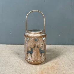 Déstockage Lanterne De Bougie De Noël Rustique, Lanternes De Bougie Pratiques De Ferme Avec Flocon De Neige De Cerf D'arbre Creux Pour Les Ornements De Décor De Festival De Fête, Vieux Cerf 11 Déstockage Lanterne De Bougie De Noël Rustique, Lanternes De Bougie Pratiques De Ferme Avec Flocon De Neige De Cerf D'arbre Creux Pour Les Ornements De Décor De Festival De Fête, Vieux Cerf -Lemax Decor Magasin 65869944 5