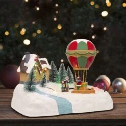 Village De Noël 28x18x18cm 361060 Décoration Avec Lumières, Sons Et Mouvement -Lemax Decor Magasin 67881682 3