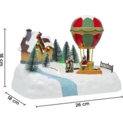 Village De Noël 28x18x18cm 361060 Décoration Avec Lumières, Sons Et Mouvement -Lemax Decor Magasin 67881682 4