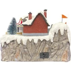 361075 Village De Noël 24x15x18cm Décoré De Lumières, Musique Et Mouvement -Lemax Decor Magasin 68758403 4
