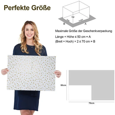 EINFEBEN Papier Cadeau 18 Rouleaux 50 X 70 Cm Rouleau Cadeau Papier De Noël Motif Bronzant Noël 18 Rouleaux Pour Toutes Occasions 6 EINFEBEN Papier Cadeau 18 Rouleaux 50 X 70 Cm Rouleau Cadeau Papier De Noël Motif Bronzant Noël 18 Rouleaux Pour Toutes Occasions – Image 4