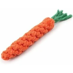 Animal De Compagnie Carotte Coton Corde Jouet Tissé à La Main Dent Nettoyage Molaire Noeud Corde Chien Jouet Chien Jouets Pour Grands Chiens Noël Animaux Jouets Ronger Jouet -Lemax Decor Magasin 72492180 5