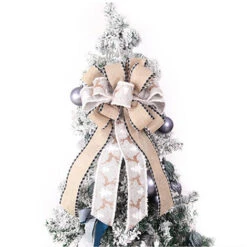 Nœuds Décoratifs De Noël, Couronne De Noël, Pour Arbre De Noël, Décoration De La Maison C -Lemax Decor Magasin 72657168 5