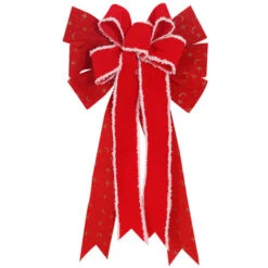 Nœuds Décoratifs De Noël, Couronne De Noël, Pour Arbre De Noël, Décoration De La Maison A