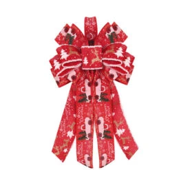 Nœuds Décoratifs De Noël, Couronne De Noël, Pour Arbre De Noël, Décoration De La Maison E