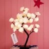 45cm Arbre Lumière De Décoration à 36 LED, Lampe De Nuit Rose Arbre De Table Pour La Décoration De La Maison, Du Mariage Et De Noël, Blanc Chaud - ST0003 -Lemax Decor Magasin 72877406 1