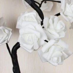 45cm Arbre Lumière De Décoration à 36 LED, Lampe De Nuit Rose Arbre De Table Pour La Décoration De La Maison, Du Mariage Et De Noël, Blanc Chaud - ST0003 -Lemax Decor Magasin 72877406 4