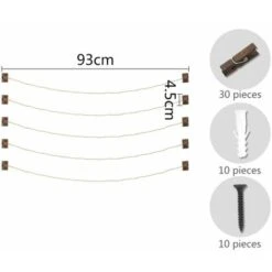 Family Cadre Photo Mural LOY Avec Corde Porte-Photos Avec 30 Petites Pinces DéCoration De La Maison Cadeau Mariage Et Anniversaire DéCoration De NoëL 11 Family Cadre Photo Mural LOY Avec Corde Porte-Photos Avec 30 Petites Pinces DéCoration De La Maison Cadeau Mariage Et Anniversaire DéCoration De NoëL -Lemax Decor Magasin 74707317 5