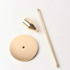 Bougeoirs Doré Métal Chandelier De Table Décoration,Porte-bougeoir Décoratif Pour Saint Valentin De Noël Mariage Cérémonie Anniversaire (3pcs) -Lemax Decor Magasin 75978263 4