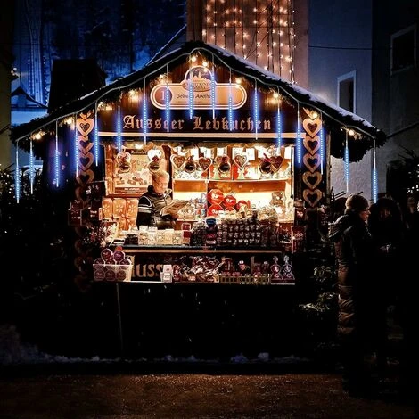 Guirlande Lumineuse Météore Pluie Lumiere, LED Météore Pluie Etanche Extérieur Douche Pluie Feux 30 Cm 8 Tube 192 LEDs, Pour Mariage Fête Noël Soirée Maison Arbre Sapin Jardin, Bleu 4 Guirlande Lumineuse Météore Pluie Lumiere, LED Météore Pluie Etanche Extérieur Douche Pluie Feux 30 Cm 8 Tube 192 LEDs, Pour Mariage Fête Noël Soirée Maison Arbre Sapin Jardin, Bleu – Image 2