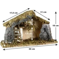 Crèche De Noël Vide Saint-Lucas 7 Crèche De Noël Vide Saint-Lucas -Lemax Decor Magasin 76638989 3