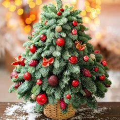 Noël Rouge, 24pcs Boule D'arbre De Noël 3cm, Ornement De Sapin De Noël, Petite Boule Noel Plastique Rouge Avec Lanière Pour Decoration Sapin Noel Intérieure Extérieure -Lemax Decor Magasin 77373933 4