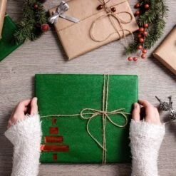 200m Corde De Chanvre Ficelle De Jute Corde De Jute Naturel 3 Plis Pour Fleuriste, Bricolage Artisanat, Emballage Cadeau, Jardin Et Jour De Thanksgiving, Décoration De Noël-READCLY -Lemax Decor Magasin 78423646 3