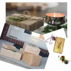 200m Corde De Chanvre Ficelle De Jute Corde De Jute Naturel 3 Plis Pour Fleuriste, Bricolage Artisanat, Emballage Cadeau, Jardin Et Jour De Thanksgiving, Décoration De Noël-READCLY -Lemax Decor Magasin 78423646 5