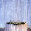 Rideaux Blancs, 8 Modes D'éclairage, 300 Lumières De Rideaux LED, Chaîne étanche IP44, Décoration De La Maison, Décoration De Fenêtre, Noël, Mariage, Anniversaire, Fête 1 Rideaux Blancs, 8 Modes D'éclairage, 300 Lumières De Rideaux LED, Chaîne étanche IP44, Décoration De La Maison, Décoration De Fenêtre, Noël, Mariage, Anniversaire, Fête -Lemax Decor Magasin 78531365 1
