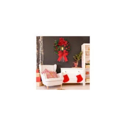 Couronne De Noël Nouvel Ornement De Noël Pendentif Porte Suspendue Guirlande De Noël Ornement Avec Lumières 8 Couronne De Noël Nouvel Ornement De Noël Pendentif Porte Suspendue Guirlande De Noël Ornement Avec Lumières -Lemax Decor Magasin 81065900 2