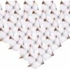 Fleur De Coton Naturelle Tête De Fleurs Séchées Coton Decoration Blanc Ave Tige Courte Pour Hiver Noël DIY Mariage Couronne Artisanat Maison Cadeau Style Ferme 6.5cm 50Pcs -Lemax Decor Magasin 83753083 1