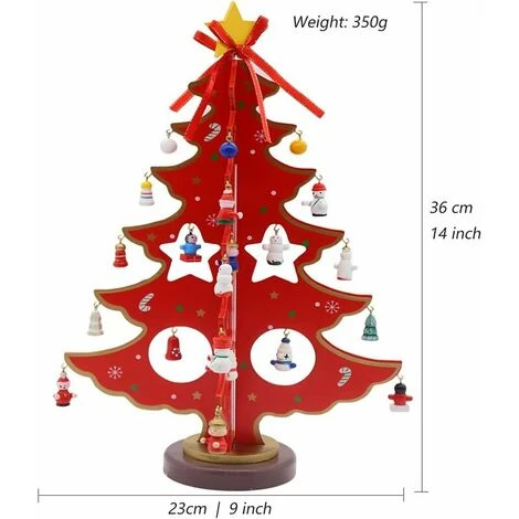 Mini Sapin De Noël En Bois Avec Suspension Pour Décoration En Bois D'Arbre De Noël Décoration Pour Le Bureau Mini Ornements Diy Sapin De Noël 3D Mini Ornements Rouge 4 Mini Sapin De Noël En Bois Avec Suspension Pour Décoration En Bois D'Arbre De Noël Décoration Pour Le Bureau Mini Ornements Diy Sapin De Noël 3D Mini Ornements Rouge – Image 2