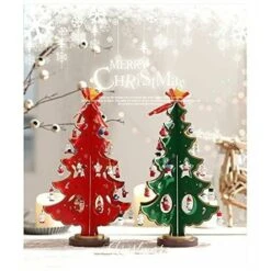 Mini Sapin De Noël En Bois Avec Suspension Pour Décoration En Bois D'Arbre De Noël Décoration Pour Le Bureau Mini Ornements Diy Sapin De Noël 3D Mini Ornements Rouge 10 Mini Sapin De Noël En Bois Avec Suspension Pour Décoration En Bois D'Arbre De Noël Décoration Pour Le Bureau Mini Ornements Diy Sapin De Noël 3D Mini Ornements Rouge -Lemax Decor Magasin 83865342 4