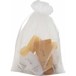 Lot De 100 Pochettes à Bijoux Avec Cordon De Serrage Pour Fête De Mariage, Cadeau De Faveur De Noël, Pochettes Blanches Avec Cordon De Serrage Pour Fête De Mariage, 7,5 X 10 Cm -Lemax Decor Magasin 87482400 4