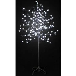 Arbre Lumineux 200 LEDs - Blanc - 150 Cm - Décoration De Noël - Livraison Gratuite