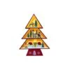 Grand Sapin De Noël Rouge Avec Lumière 2 Grand Sapin De Noël Rouge Avec Lumière -Lemax Decor Magasin 90230009 1