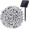 FlkwoH Guirlande Solaire Extérieure, BrizLabs 20M 200 LED Guirlande Lumineuse Noël Solaire Étanche 8 Modes Décoratives Pour Jardin Patio Arbres Clôture Maison Fête Mariage (Blanc Froid) 2 FlkwoH Guirlande Solaire Extérieure, BrizLabs 20M 200 LED Guirlande Lumineuse Noël Solaire Étanche 8 Modes Décoratives Pour Jardin Patio Arbres Clôture Maison Fête Mariage (Blanc Froid) -Lemax Decor Magasin 92334052 1