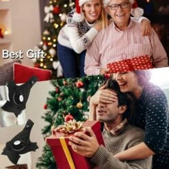 Gants De Lampe De Poche LED, Cadeaux Pour Homme, Lui, Papa, Petit Ami, Gadget Cool, Lumières Mains Libres Pour Camping, Pêche, Réparation, Fête Des Pères, Noël, Anniversaire, Noir, 1 Paire -Lemax Decor Magasin 95740660 4