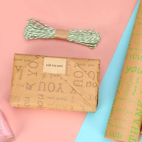 6 Feuilles De Papier D'Emballage, Pour Le Jour De Thanksgiving, FêTe D'Anniversaire De NoëL, Ensemble De Papier D'Emballage, Papiers D'Emballage 6 6 Feuilles De Papier D'Emballage, Pour Le Jour De Thanksgiving, FêTe D'Anniversaire De NoëL, Ensemble De Papier D'Emballage, Papiers D'Emballage – Image 4